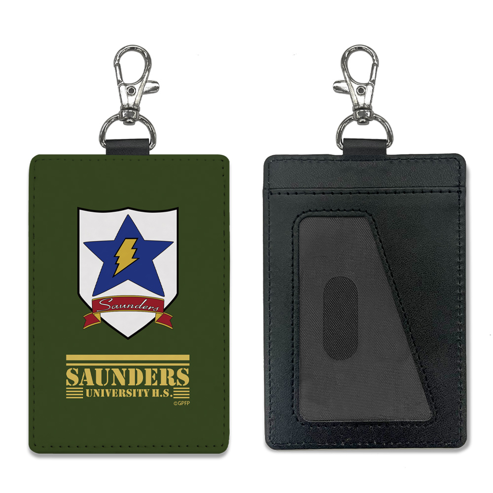 ガールズ&パンツァー 最終章_サンダース大学付属高校 パスケース(ナスカン付き)