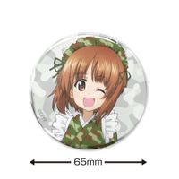 ガールズ&パンツァー 最終章_西住みほ 65mm缶バッジ ミリタリーメイド