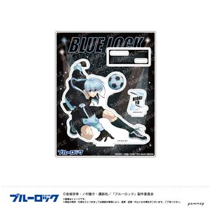 Blue Rock Acrylic Stand Night Soccer (H Hiori Hitsuji)