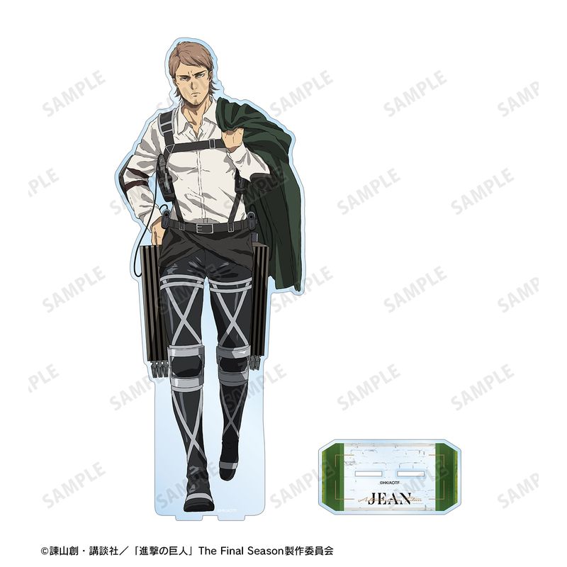 （非売品）進撃の巨人 ブレオダ ジャン アクリルスタンド 約15cm 進撃の巨人_ジャン 特大アクリルスタンド | 進撃の巨人公式グッズ