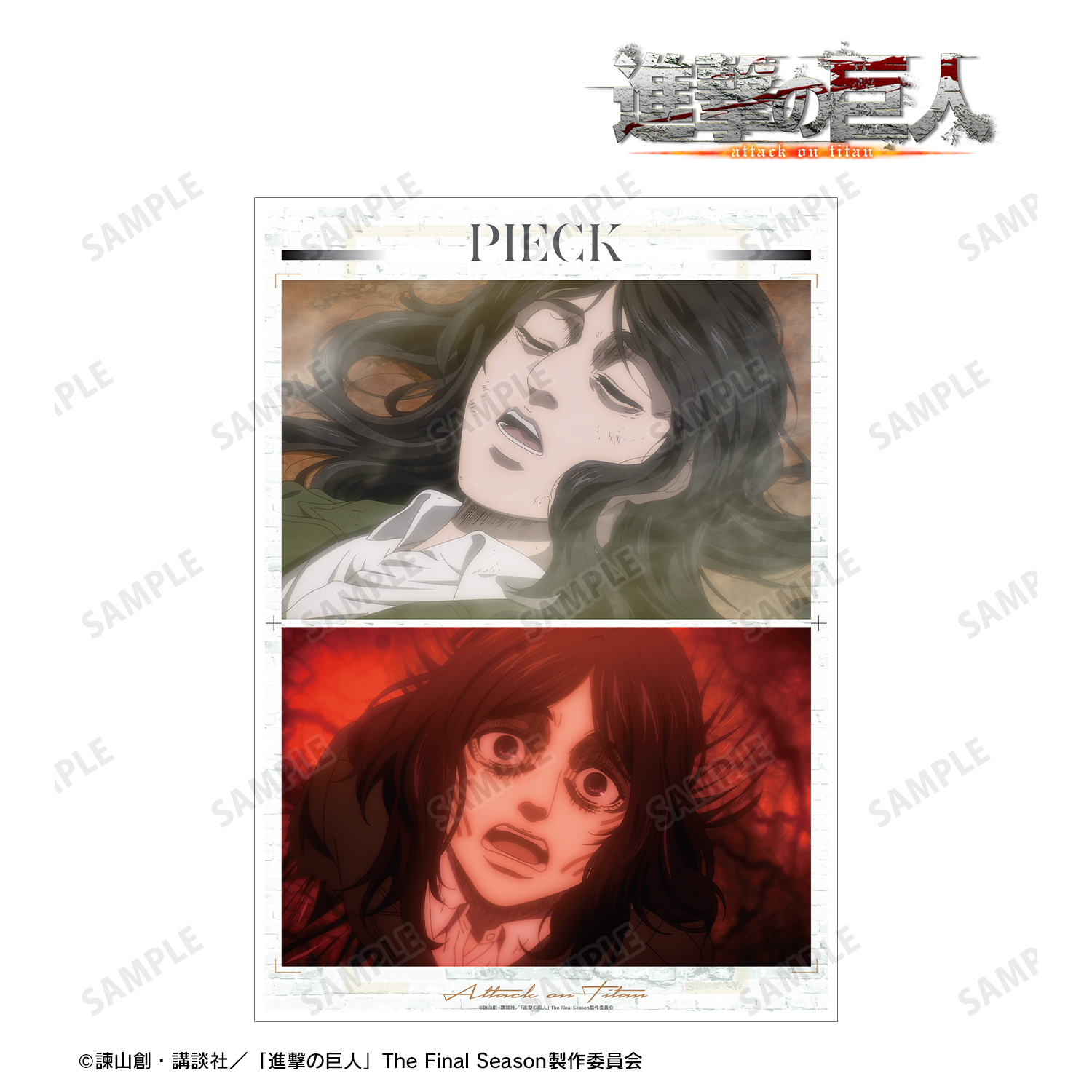 進撃の巨人_ピーク 場面写A3マット加工ポスター vol.4