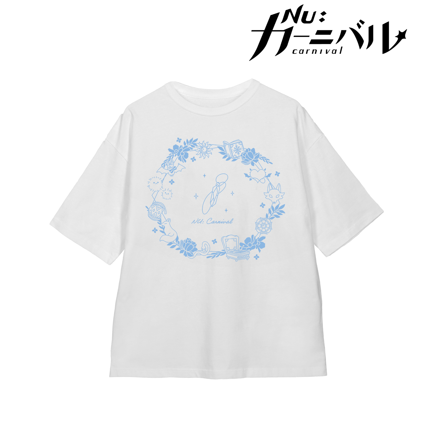 NU: カーニバル_(サイズ/XL)_モチーフ柄 BIGシルエットTシャツユニセックス