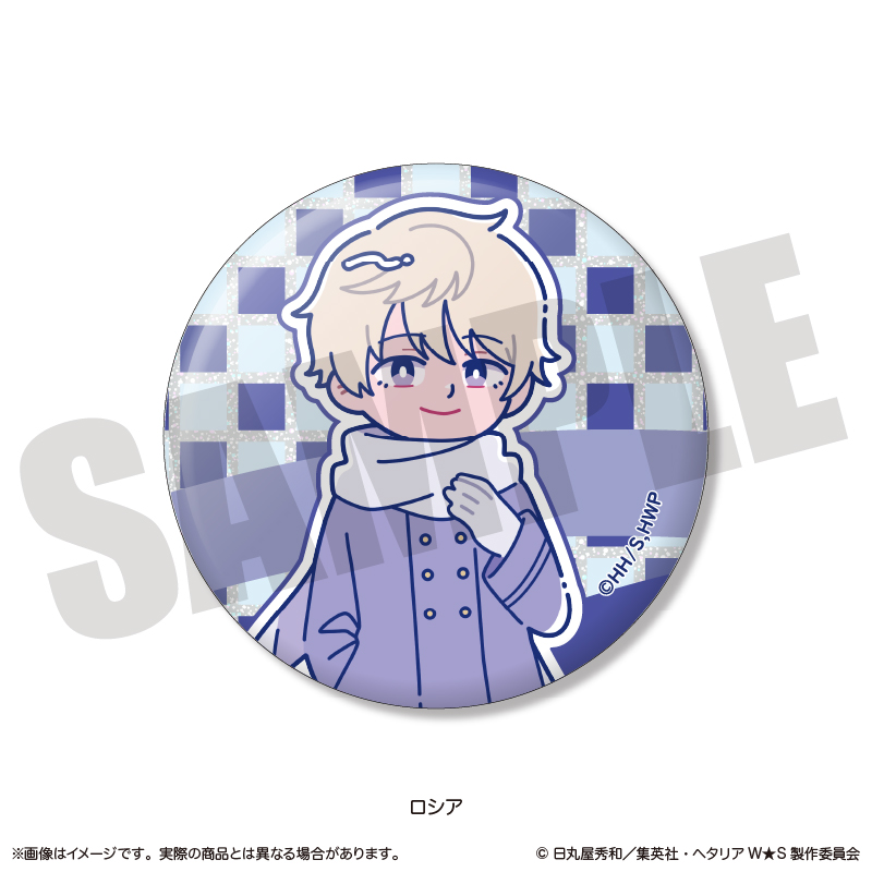 ヘタリア World☆Stars_にゅ～とろ ホログラム缶バッジVol.1 BOX 【BOX