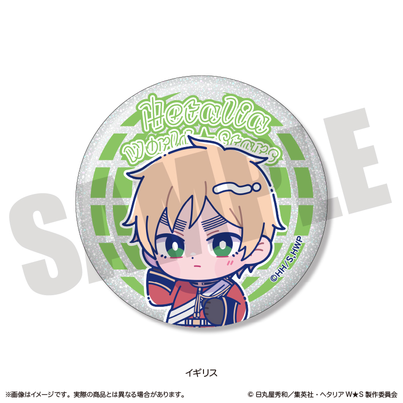 【新品未開封】ヘタリア 日本 ホログラム缶バッジ ヘタリア World☆Stars_にゅ～とろ ホログラム缶バッジVol.2 BOX