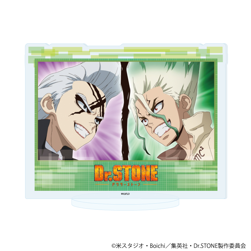 Dr.STONE_アクリルスタンド 60/石神千空&Dr.ゼノ(場面写イラスト)