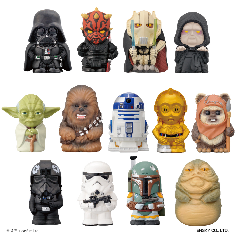 スター・ウォーズ ソフビ　 おまけ付き スター・ウォーズ_ソフビパペットマスコット セレクション【BOX
