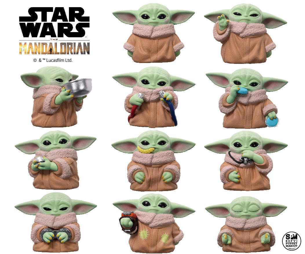 スター・ウォーズ_マンダロリアン グローグー ソフビパペット
