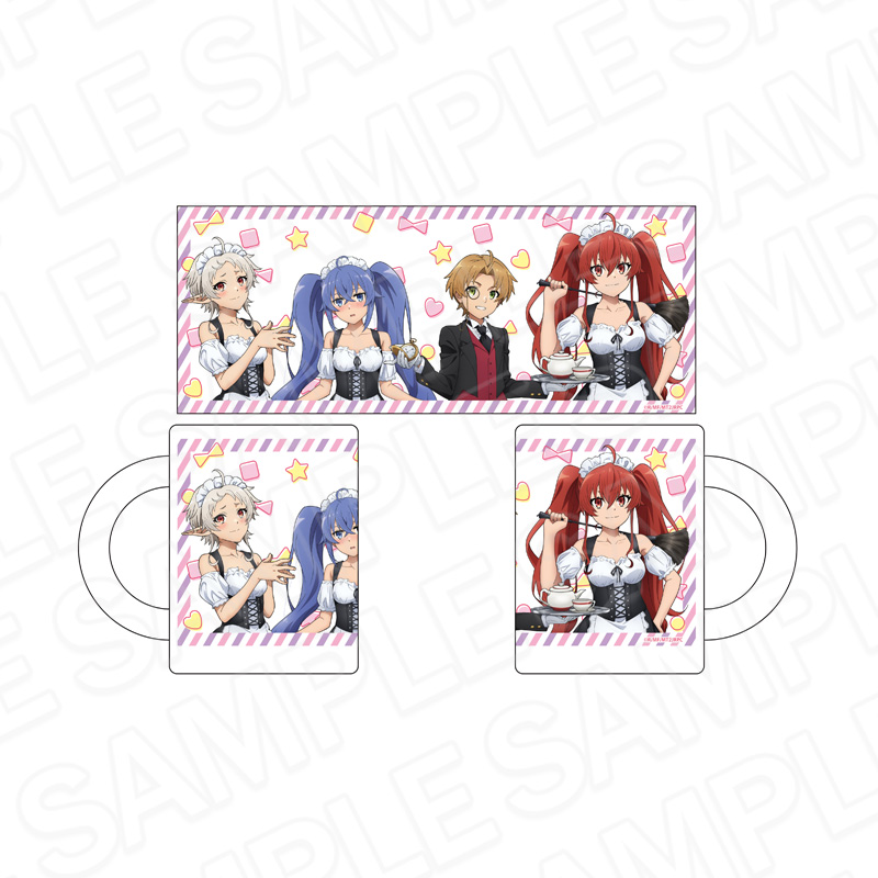無職転生? ~異世界行ったら本気だす~_マグカップ 執事&メイド ver.