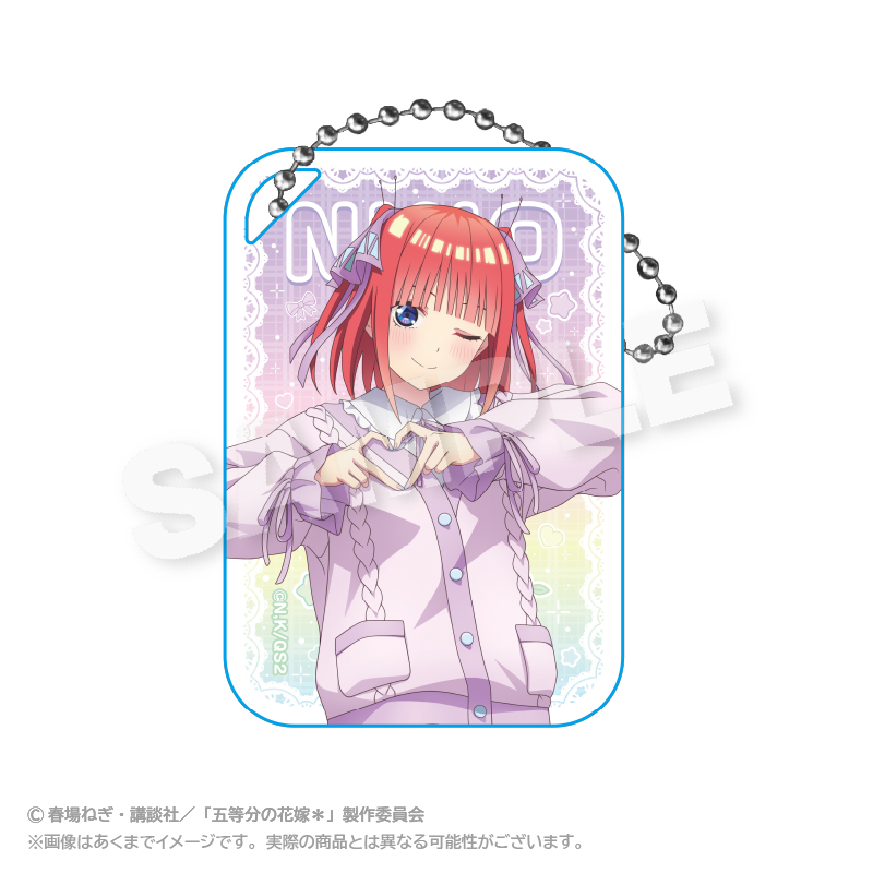 五等分の花嫁＊_アクリルキーホルダー ゆめかわせいふくver. 中野二乃