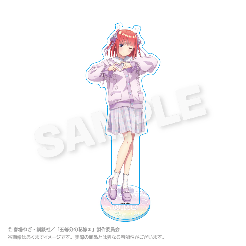 五等分の花嫁＊_アクリルスタンド ゆめかわせいふくver. 中野二乃