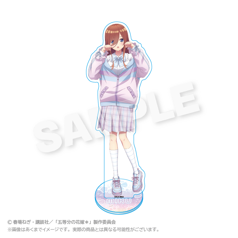 五等分の花嫁＊_アクリルスタンド ゆめかわせいふくver. 中野三玖
