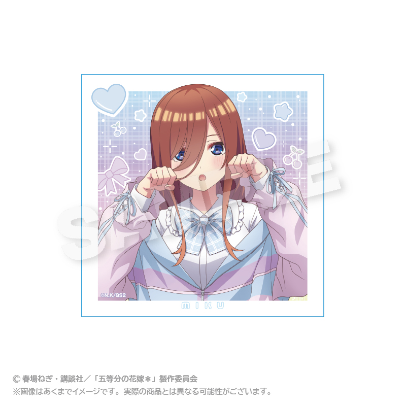 五等分の花嫁＊_ダイカットステッカー ゆめかわせいふくver. 中野三玖