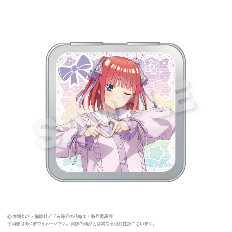 五等分の花嫁＊_コレクション缶ケース ゆめかわせいふくver. 中野二乃
