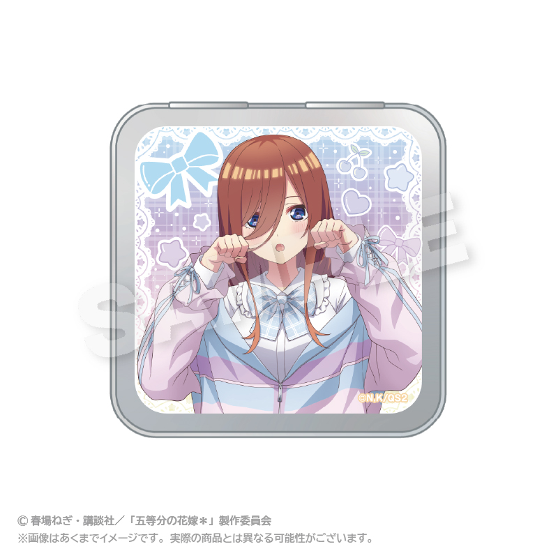 五等分の花嫁＊_コレクション缶ケース ゆめかわせいふくver. 中野三玖