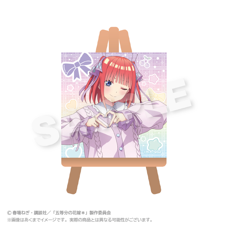 五等分の花嫁＊_キャンバスアート ゆめかわせいふくver. 中野二乃