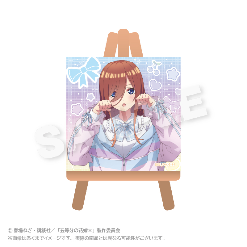 五等分の花嫁＊_キャンバスアート ゆめかわせいふくver. 中野三玖