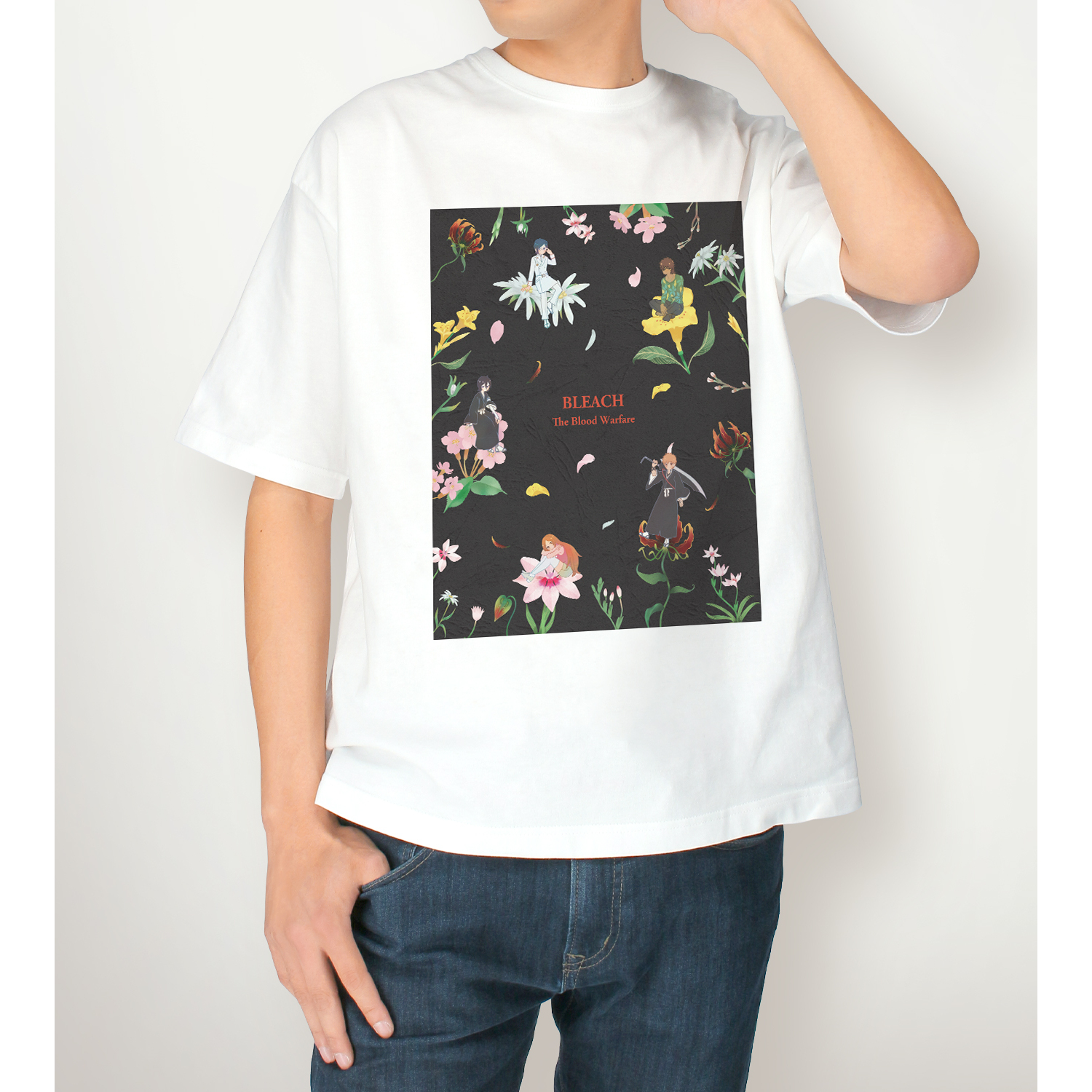 ブリーチ 千年血戦 アニメ ブリーチ XLサイズ 織姫 (WHITE)Tシャツ BLEACH