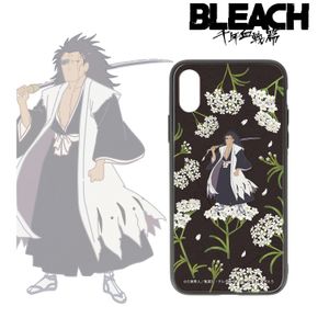 BLEACH 천년 혈전편_(대상 기종/iPhone 13 Pro)_사라키 켄팔 Botania 카도마루 강화 유리 iPhone 케이스