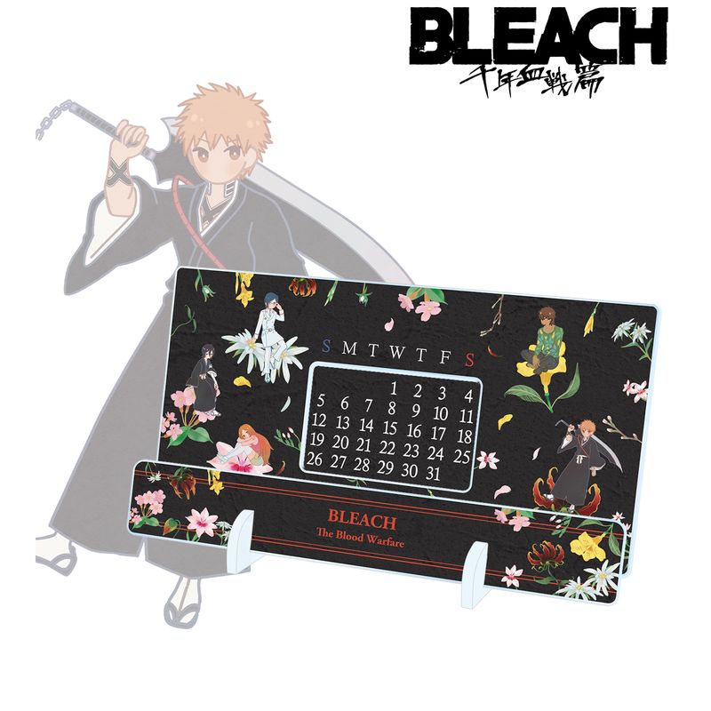 BLEACH 千年血戦篇_集合 Botania 卓上アクリル万年カレンダー ver.A