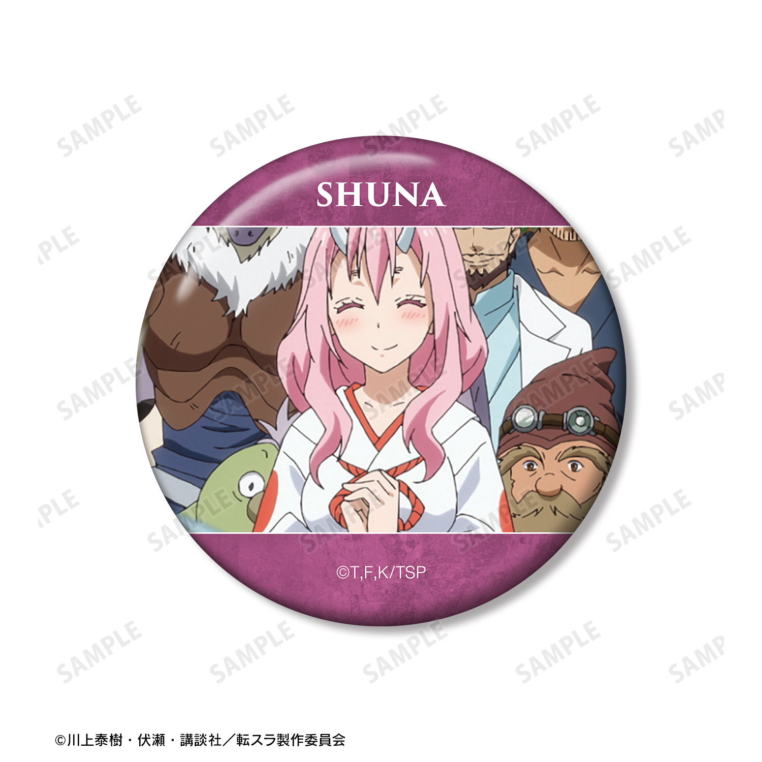 転生したらスライムだった件_シュナ 場面写缶バッジ3個セット