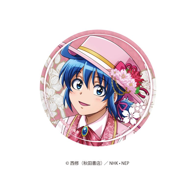 魔入りました！入間くん_描き下ろしマーブルバッジ sakura ver. 【BOX