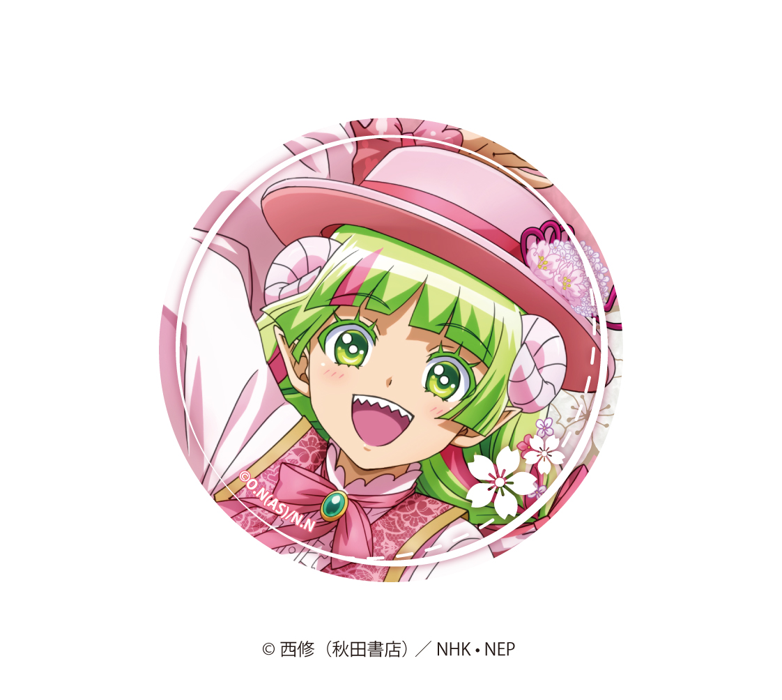 魔入りました入間くん ハナビヨリ 缶バッジ sakura ver. BOX 魔入りました！入間くん_描き下ろしマーブルバッジ sakura ver