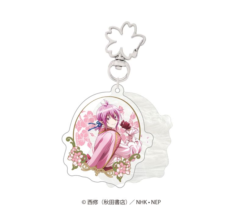 魔入りました！入間くん_桜アクリルキーホルダー アスモデウス・アリス