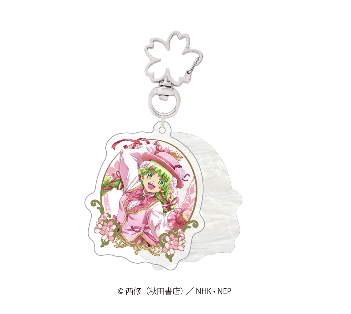 魔入りました！入間くん_桜アクリルキーホルダー　ウァラク・クララ