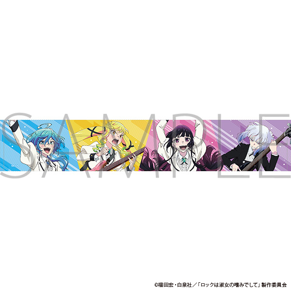 ロックは淑女の嗜みでして_マフラータオル／B.描き下ろしイラストver