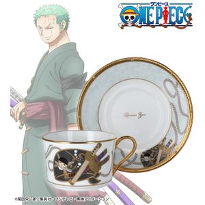 ONE PIECE_ノリタケコラボ ロロノア・ゾロ カップ＆ソーサー