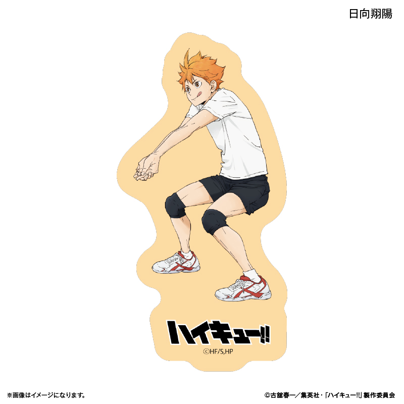 ハイキュー!!_ステッカー 日向翔陽 -レシーブ-