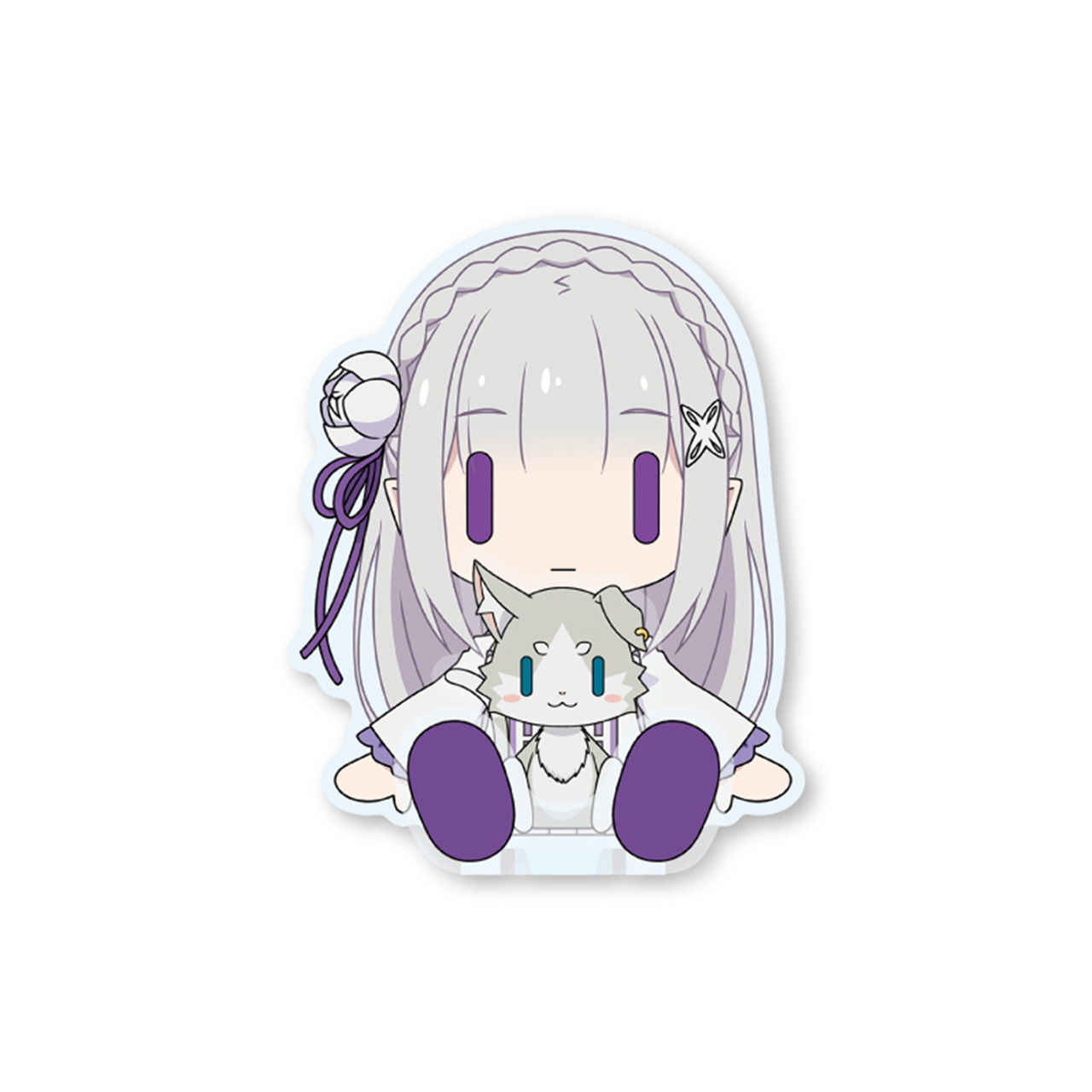 Re:ゼロから始める異世界生活_すわってマスコット！エミリア