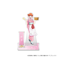 銀魂_BIG等身イラストアクリルスタンド 春色茶房ver.神楽【コラボ