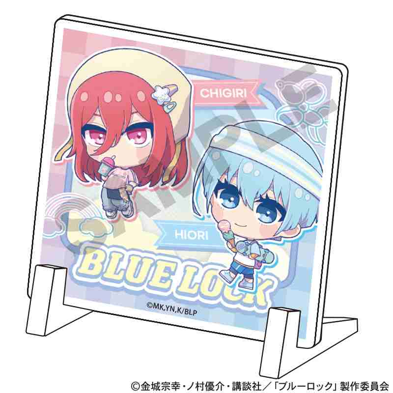 ブルーロック_ミニアクリルパネル 千切＆氷織 ゆめかわ