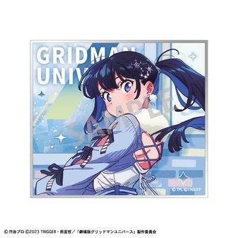 グリッドマン ユニバース_描き下ろしラバーマット(裕太&六花/桜デート