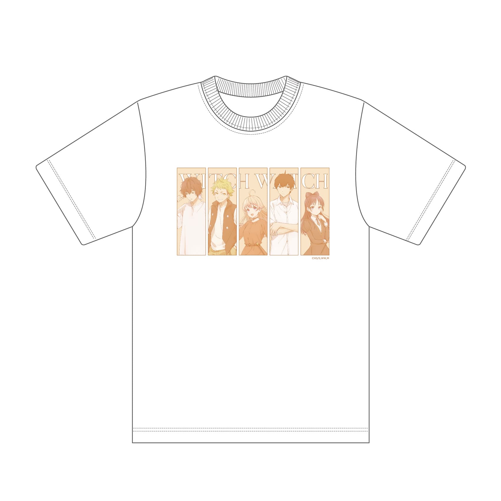 ウィッチウォッチ_Mサイズ_Tシャツ（集合）
