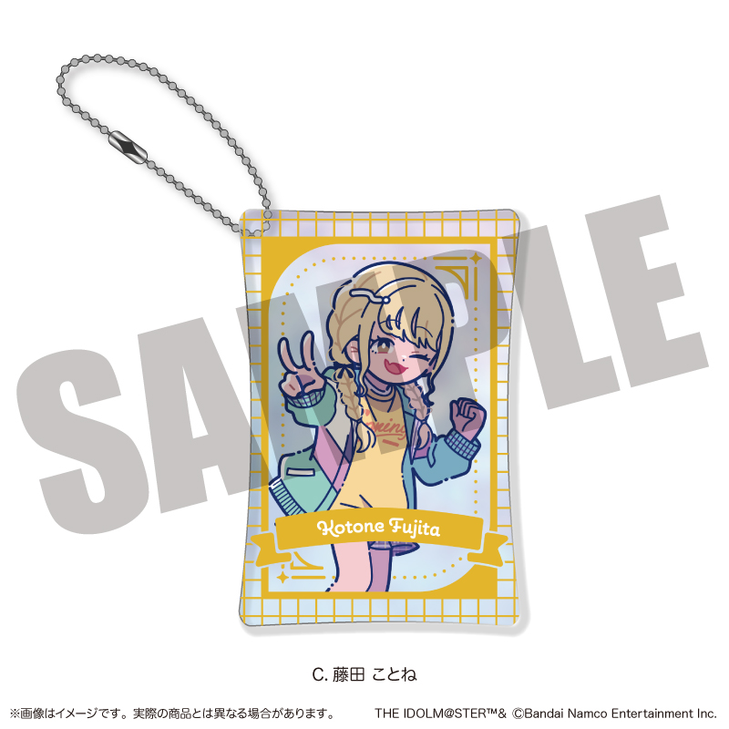 学園アイドルマスター_オーロラマルチポーチ C 藤田 ことね