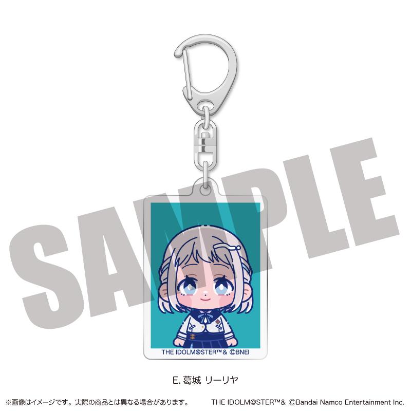 学園アイドルマスター_証明写真風キーホルダー Vol.2 E 葛城 リーリヤ