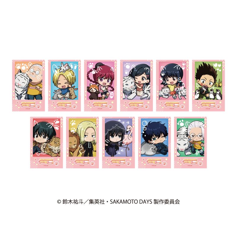 SAKAMOTO DAYS_トレーディングインスタントフォト風カード アニマルver