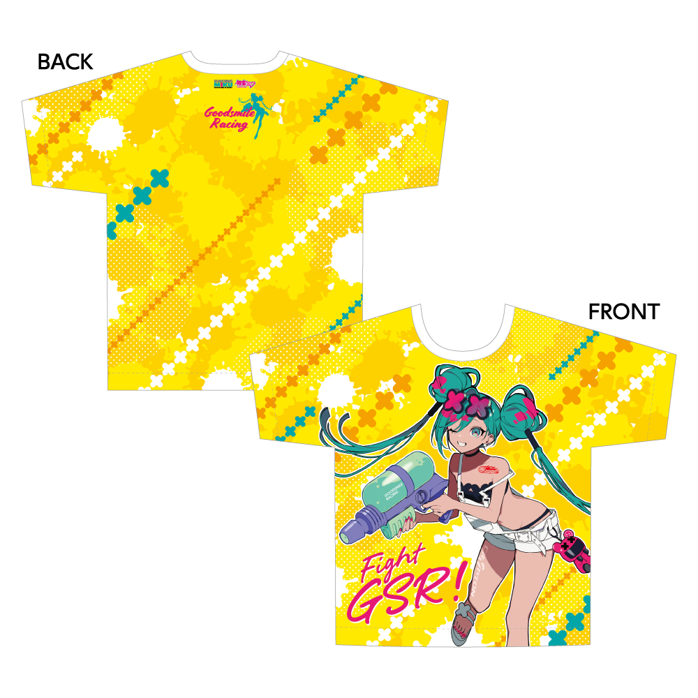 レーシングミク 2025Ver._XLサイズ_フルグラフィックTシャツ 