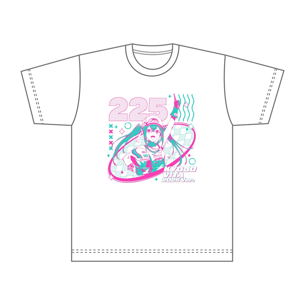 レーシングミク KYOJO VITA 2025Ver._XLサイズ_Tシャツ
