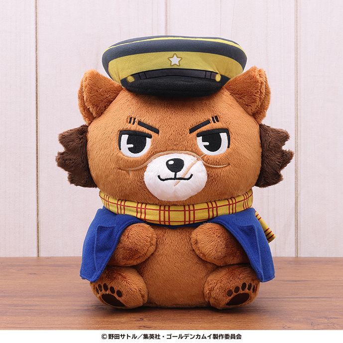 ゴールデンカムイ どうぶつフォーゼ 缶バッジ 杉元佐一 ゴールデンカムイ_どうぶつフォーゼマスコット〈大〉 1.杉元佐一