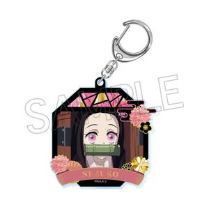 Demon Slayer: Kimetsu no Yaiba - Mother-of-Pearl Style Acrylic Keychain Vol. 4: Nezuko Kamado
