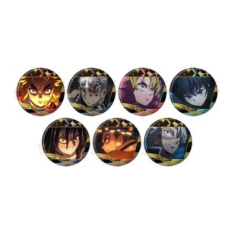 鬼滅の刃_螺鈿風シリーズ缶バッジ Vol.4 猗窩座 | 公式グッズ