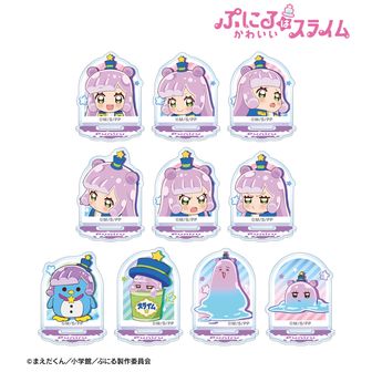 ぷにるはかわいいスライム_描き下ろし特大アクリルスタンド(ダボ