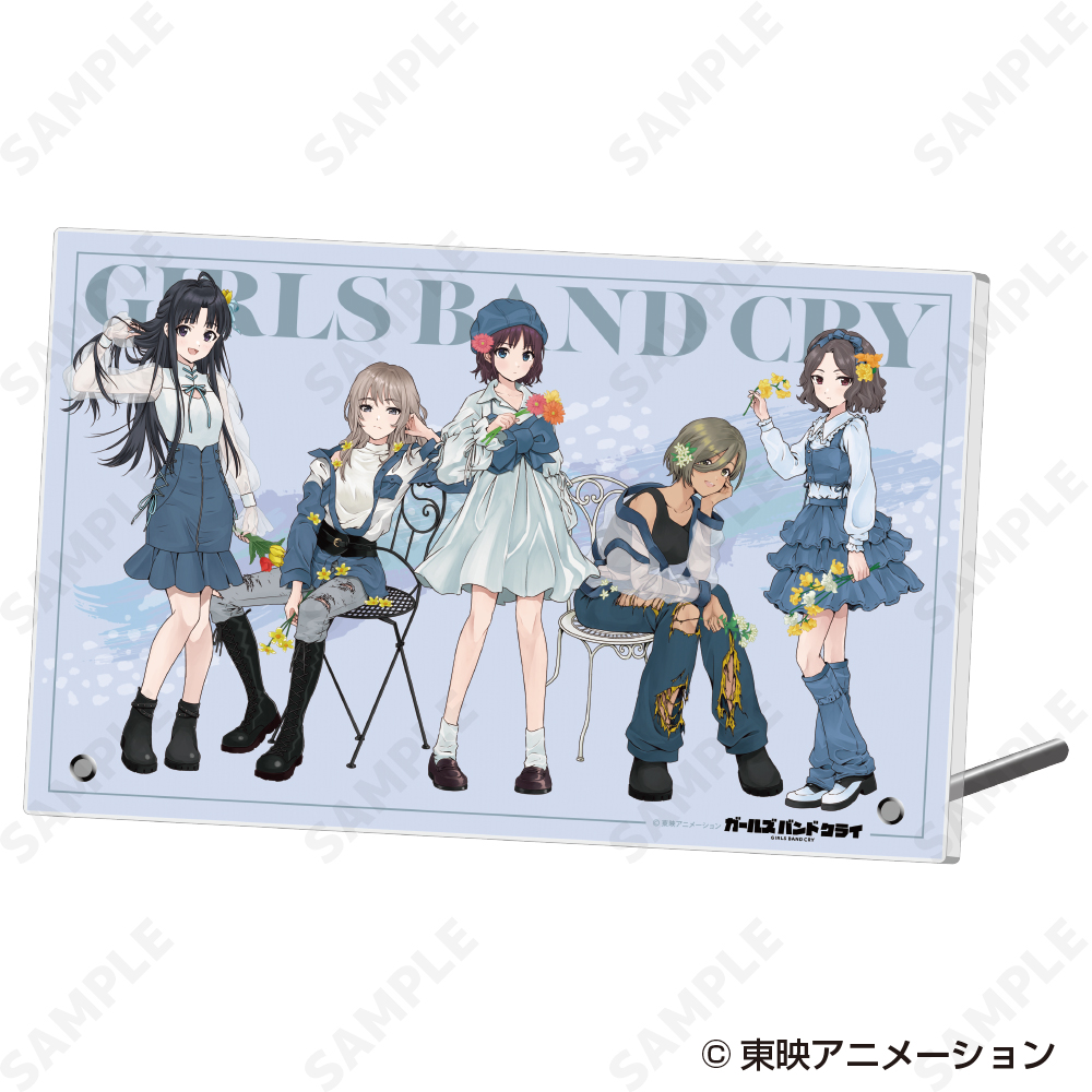 ガールズバンドクライ 等身大パネル 非売品 予約販売】ガールズバンドクライ アクリルパネル[denim style
