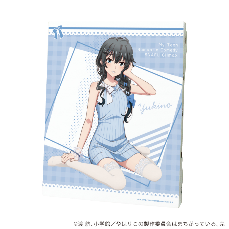 やはり俺の青春ラブコメはまちがっている。完_キャンバスボード01/ニットver. 雪ノ下雪乃(描き下ろしイラスト)