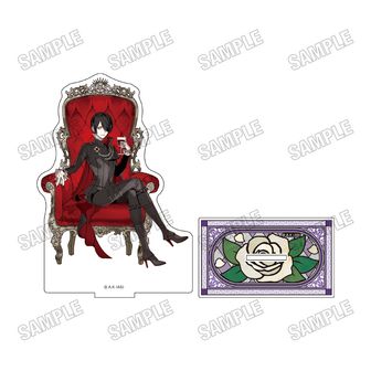 薔薇王の葬列 アクリルスタンド 缶バッジ 薔薇王の葬列』オンラインくじ 赤と白 | くじ引き堂