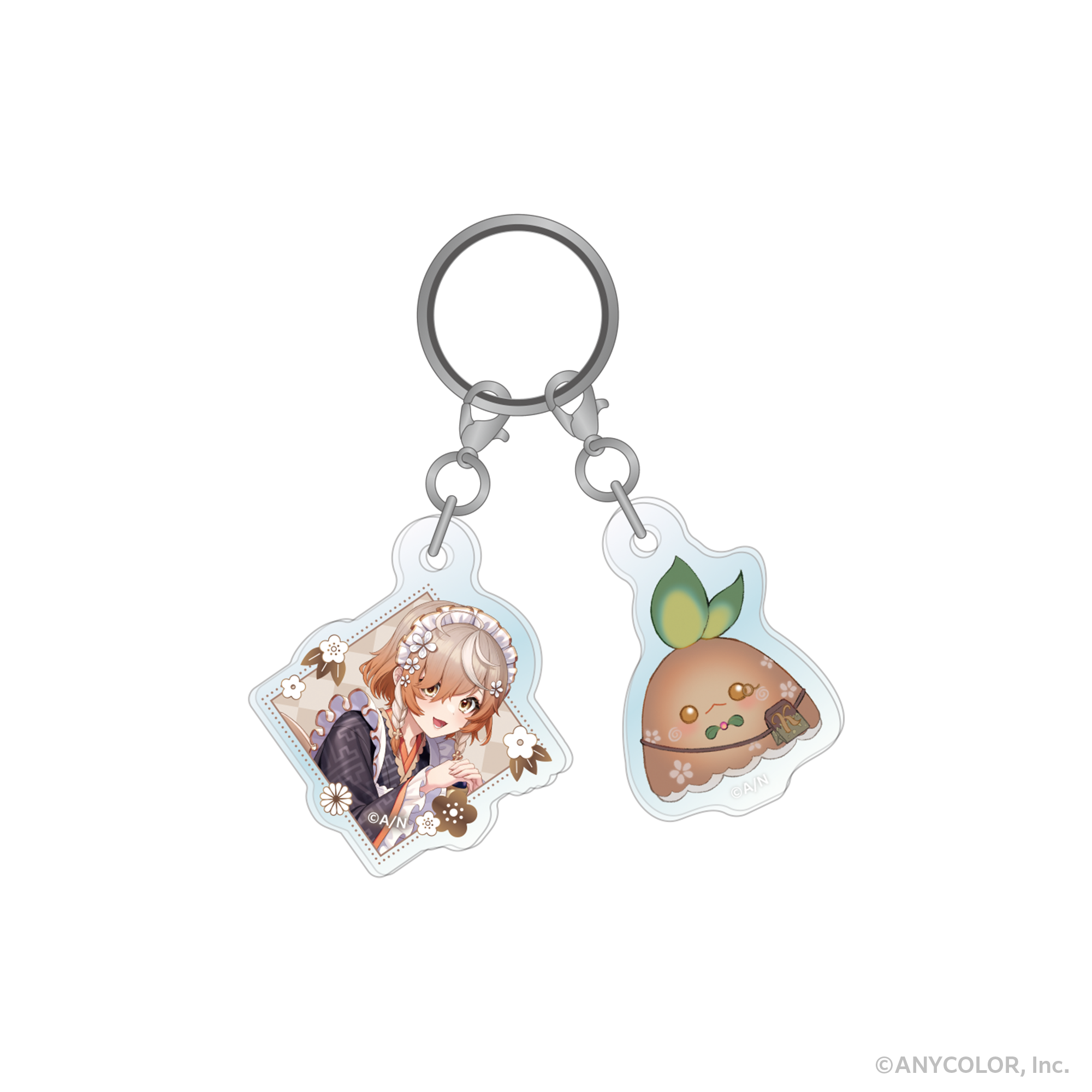 時雨燈碁かれ‪×ぬいアクリルチャーム 千織 アクリルパネル MiKeLe製品 原神 鍾離 ぬいぐるみ チャーム