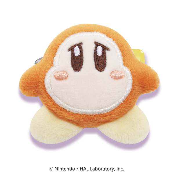 星のカービィ_もふもふバッジ ⑤ワドルディ こまった